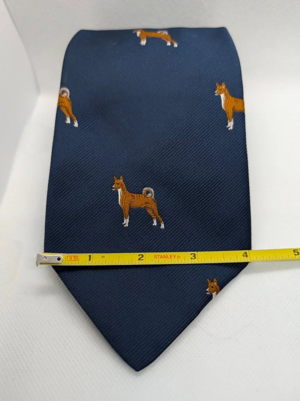 New Chipp Kennel Club BASENJI Woven Silk Tie